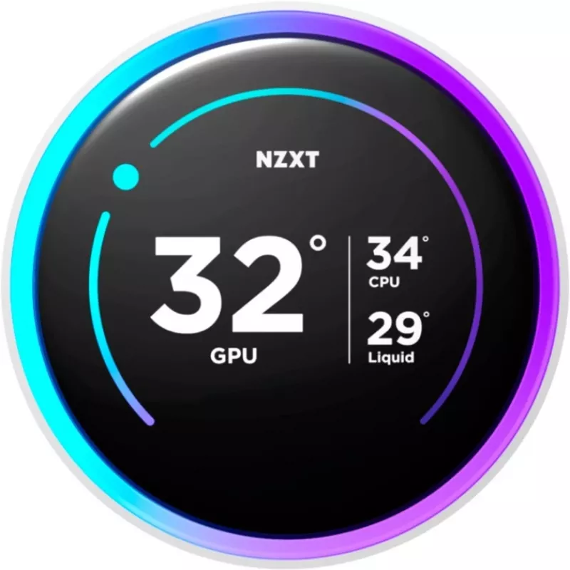 Nzxt RL-KR24E-W2 skystas aušinimo komplektas baltas
