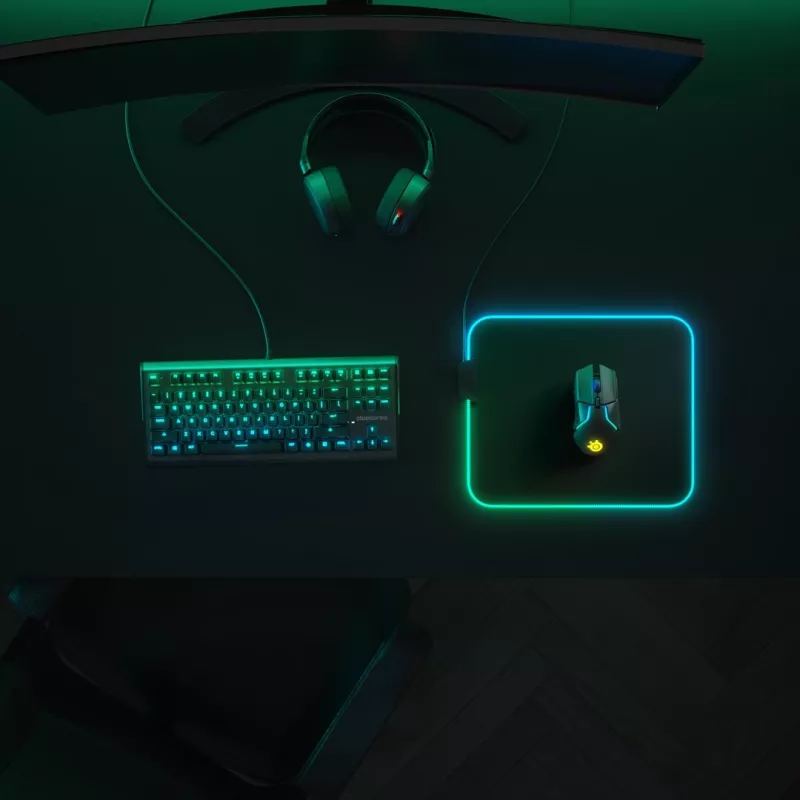 Žaidimų pelės kilimėlis Steelseries QcK Prism Cloth Medium