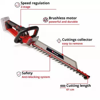 Akumuliatorinis gyvatvorių žirklių pjūklas Einhell 3410935 18V Li-Ion 2,65 kg