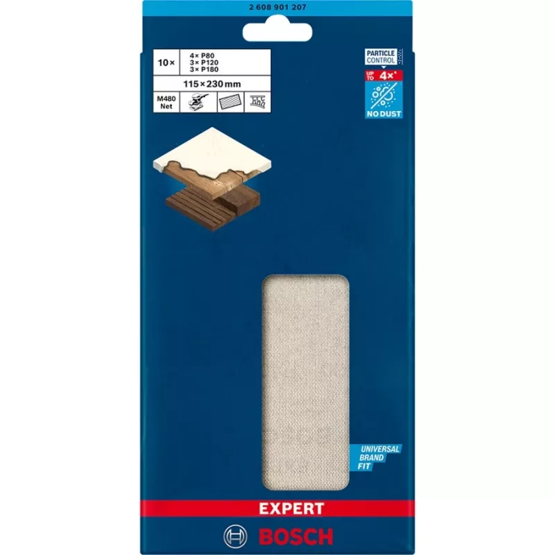 Bosch M480 šlifavimo tinklelis dažams ir medžiui