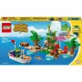 LEGO konstruktorius 77048 Animal Crossing kelionė valtimi su Kapitono sala