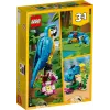 LEGO kūrybinis rinkinys Egzotiška papūga 31136 – Creator modelis, 253 detalės, 220×120×110 mm
