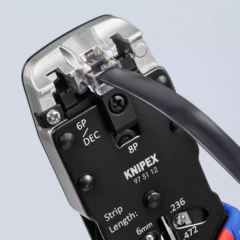 Kabelių užspaudimo replės Knipex 975112