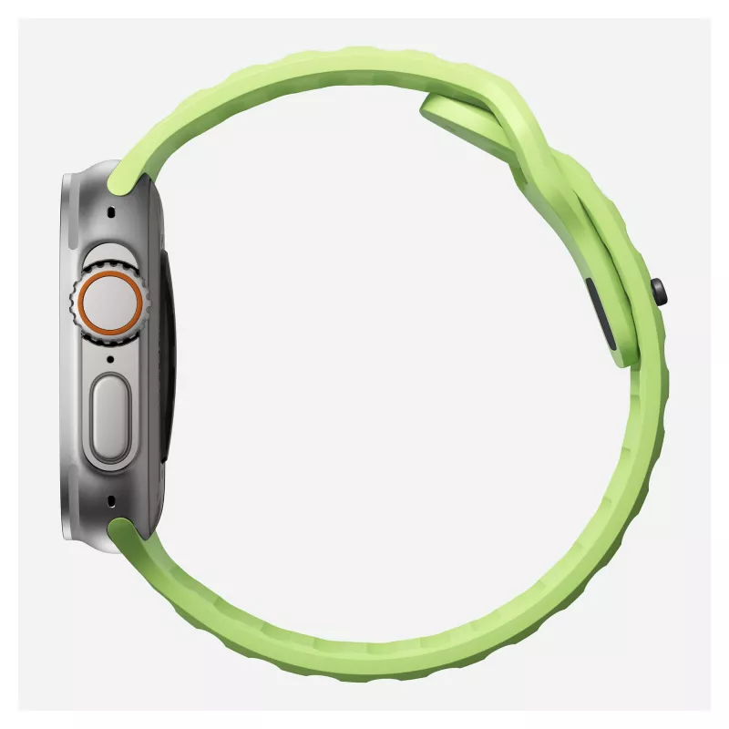 Nomad Sport Band Light Green Rubber – 21,5 mm, 160–195 mm