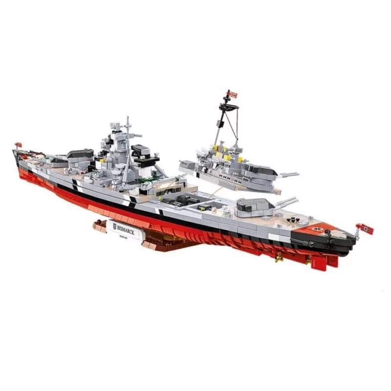 Statybinis rinkinys Cobi Mūšio laivas Bismarck modelis su 3204 detalėmis - Cobi CO BI-4860