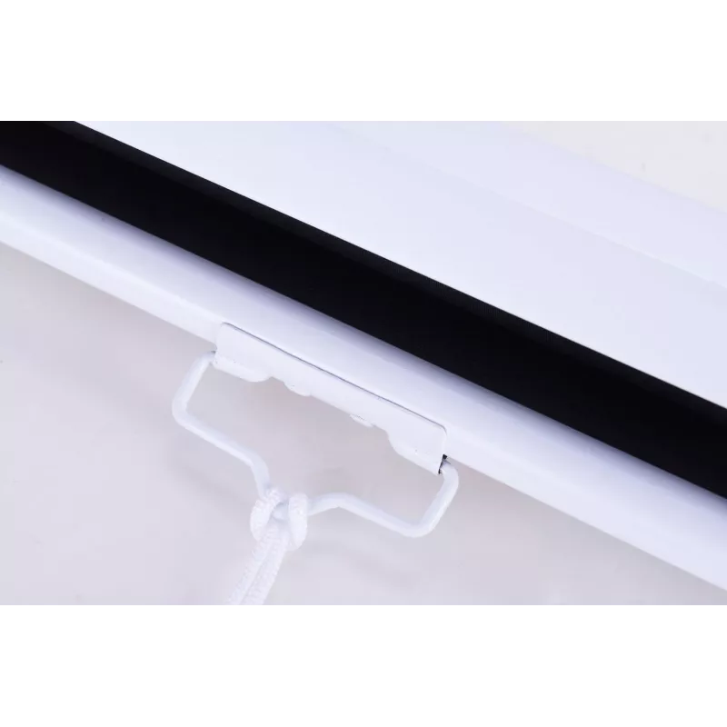 Projekcinis ekranas Sponge Silelis 200x200 cm ant trikojo, nešiojamas kvadratinis 1:1 formato