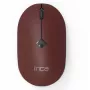 INCA pelė IWM-231RB 1600 DPI, belaidė, 4 mygtukai, ruda, 2,4 GHz