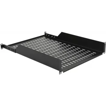 Rack lentyna LOGON RAS415BL Juoda 50 kg talpa 19 colių