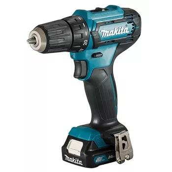 Gręžtuvas Makita DF333DSAE 1700 RPM, be rakto, 1,2 kg, juodas, mėlynas