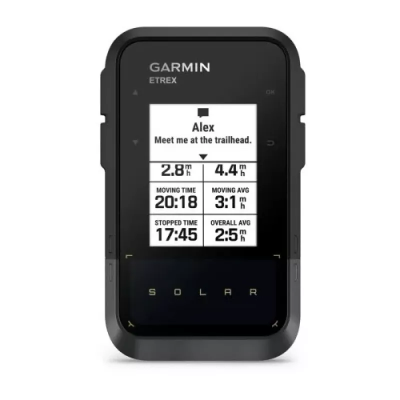 Garmin eTrex Solar – Nešiojamas GPS Navigatorius su Saulės Energija