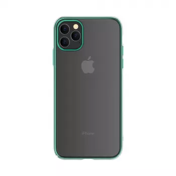 Apsauginis dėklas Devia Glimmer iPhone 11 Pro, žalias, PC nugara