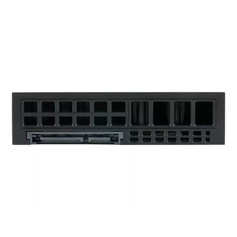 Fantec MR-25 keičiamas diskų rėmelis 2,5" SATA/SAS HDD/SSD diskui 3,5" angoje, 7–15 mm, juodas