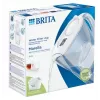 BRITA Marella vandens filtro ąsotis su Maxtra Pro kasetė, 2,4 L, balta, ergonomiška rankena