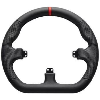 Asetek SimSports GT Vairas - Closed D, oda - juodas