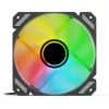 SHARKOON Shark Mirror RGB PWM Reverse 120mm ARGB ventiliatorius - juodas