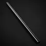 Bitspower None Chamfer Brass Hard Tubing 12mm AD, 500mm – juodas blizgesys