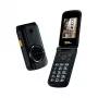 Sulankstomas telefonas AGM M8 FLIP — Dual SIM, 2,8 colio (7,11 cm) ekranas, 1500 mAh baterija, 162 g, Juoda