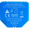 Išmanusis jungiklis Shelly 1 Gen4, belaidis, 240 V AC, Bluetooth 5.0/Wi‑Fi/ZigBee, plastikinis korpusas, 42×16×37 mm, 2 vnt. pakuotė