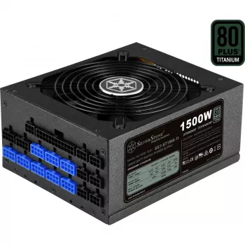 Silverstone SST-ST1500-TI v1.1 maitinimo blokas 80 PLUS Titanium, modulinis - 1500 W (SST-ST1500-TI v1.1)