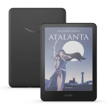 E. knygų skaityklė Amazon Kindle Colorsoft 7 colių liečiamasis ekranas 16 GB Wi‑Fi Juoda