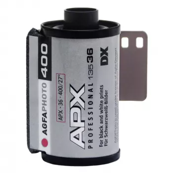 AgfaPhoto APX 400 Professional - juodai balta neigiama juosta - 135 (35 mm) - ISO 400 - 36 kadrų (6A4360)