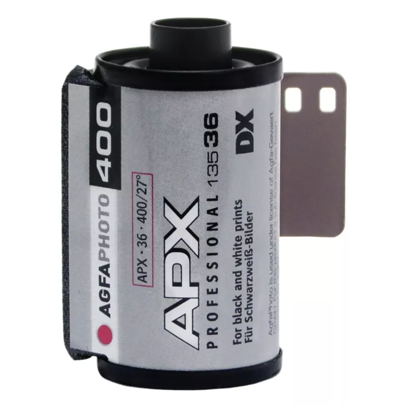 AgfaPhoto APX 400 Professional - juodai balta neigiama juosta - 135 (35 mm) - ISO 400 - 36 kadrų (6A4360)