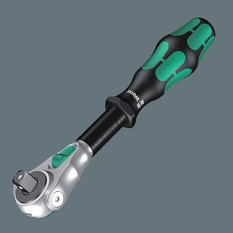 WERA Zyklop Speed-Knarrensatz 3/8 (05004175001) – greitoji reketinė veržliarakčių galvučių rinkinys