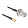 Delock antenos laidas TNC lizdas – SMB kištukas RG-174 20 cm (90724)