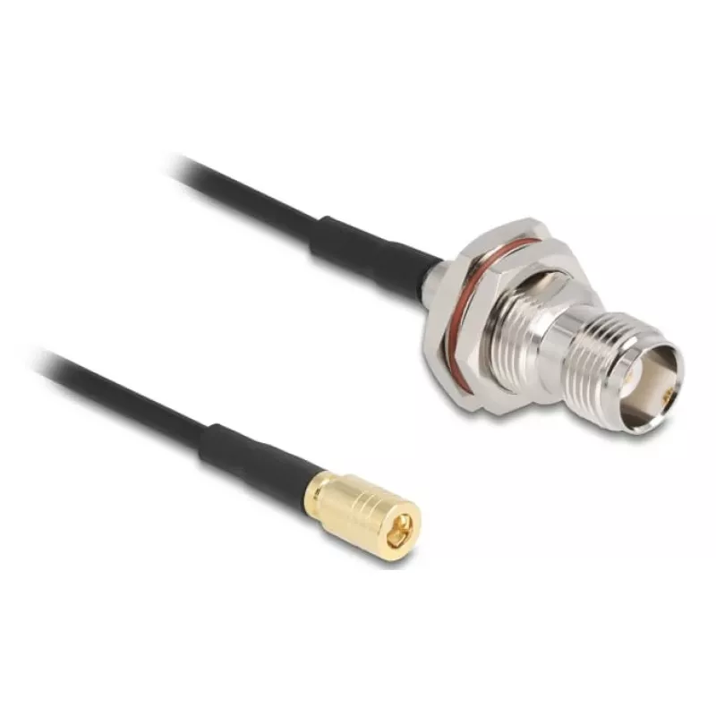 Delock antenos laidas TNC lizdas – SMB kištukas RG-174 20 cm (90724)