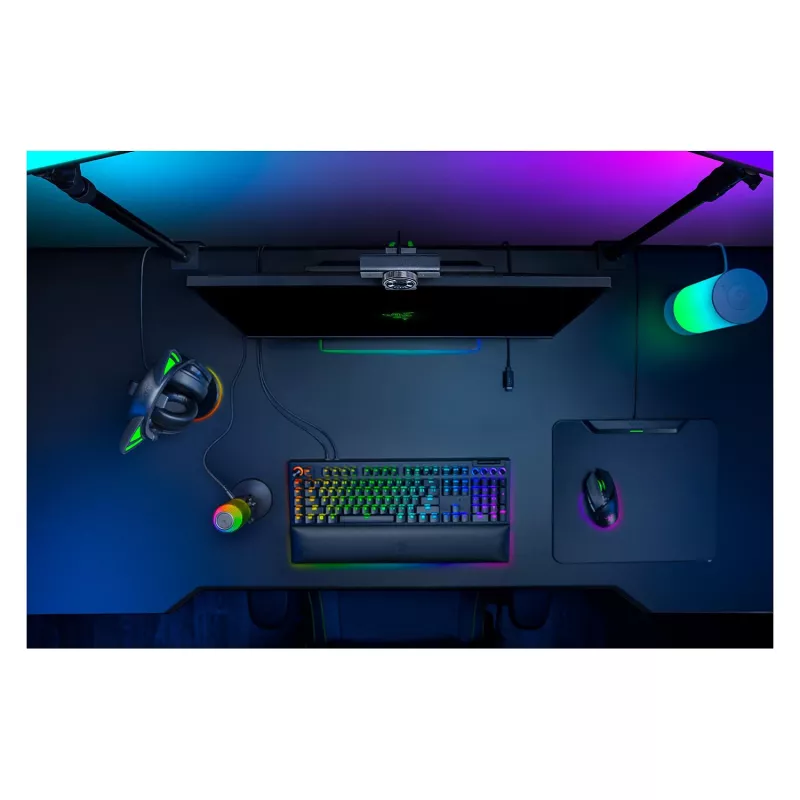 Razer Kiyo V2 X internetinė kamera, 1440p @ 60 FPS, automatinis fokusavimas, plačiakampė, juoda