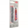 Geležtės 18mm peiliui CutiX 90 10 165 BK (10 vnt.) 90 10 165 E02 Knipex