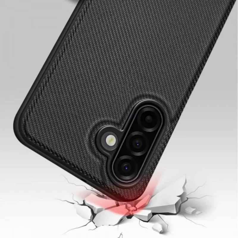Nevox StyleShell apsauginis dėklas Samsung Galaxy A17 5G, juodas