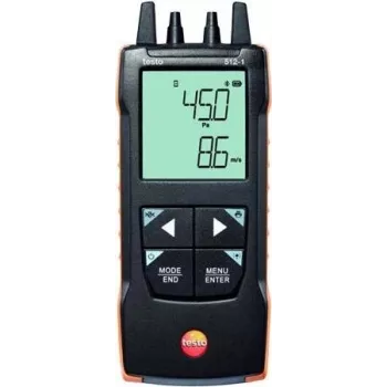 TESTO 512-1 slėgio matavimo prietaisas, oro slėgis 0–200 hPa (0563 1512)