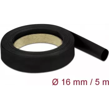 Termosusitraukianti žarna DeLOCK 18940 Juoda 5m 1.6cm