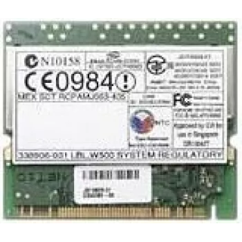 Belaidžio tinklo adapteris HP W500 Mini PCI 802.11b/g, Mini PCI kortelė