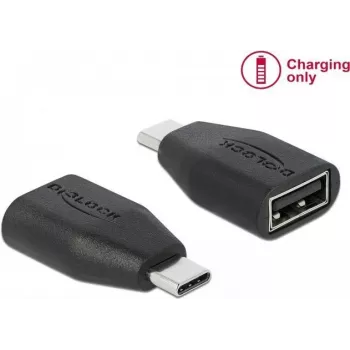 Adapteris USB Type-C / USB Type-A, tik įkrovimui, DELOCK 66528
