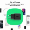 Green Cell PowerSource Solo30 30W Juodas – USB-C vieno prievado maitinimo adapteris