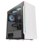 PC korpusas Thermaltake H200 TG Snow RGB Midi Tower Baltas