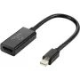 Renkforce Mini-DisplayPort adapterio laidas HDMI-A lizdas 0,55 m juodas RF-5947252 su paauksuotais kontaktais
