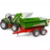 Priekinio pakrovimo savivartis BRUDER BR-03452 traktoriui Roadmax – žaislinis priedas