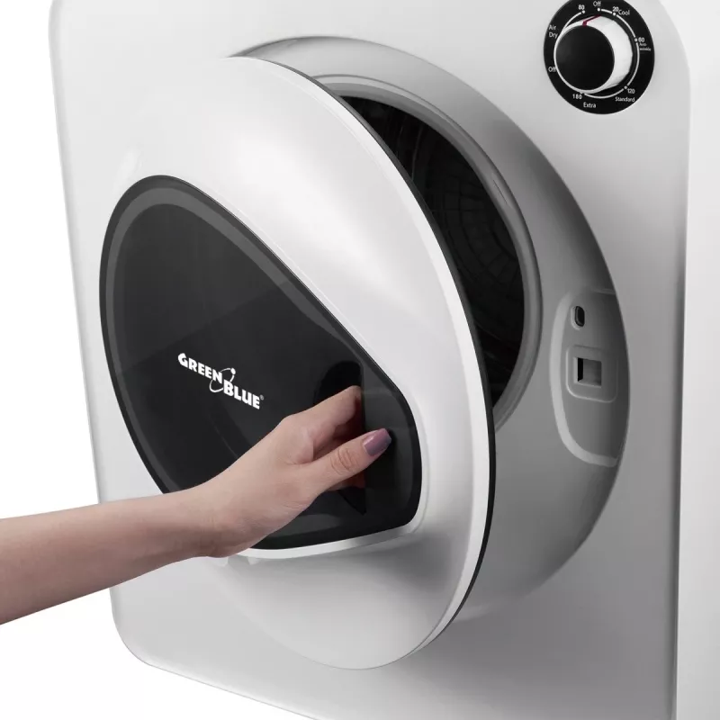 Džiovintuvas GreenBlue GB405 – elektrinis miniatiūrinis kelioninis modelis, 830 W, 3 kg