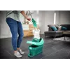 Leifheit Profi XL cotton plus plokščias šluotražis – 420 mm plotis, 360° sukama galvutė, medvilnė/pluoštas, aliumininis kotas