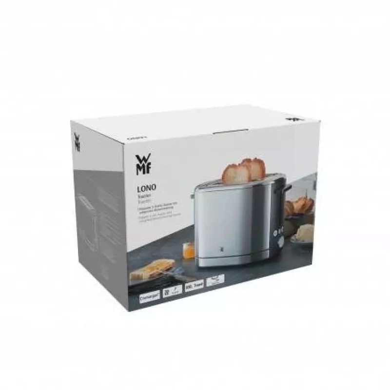Skrudintuvas WMF Bueno Pro 6 – 2 griežinėlių, 870 W, sidabrinis/juodas
