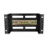 Rack aksesuaras DELOCK 67320 – metalinis uždengimo strypas, juodas, 1 vnt.