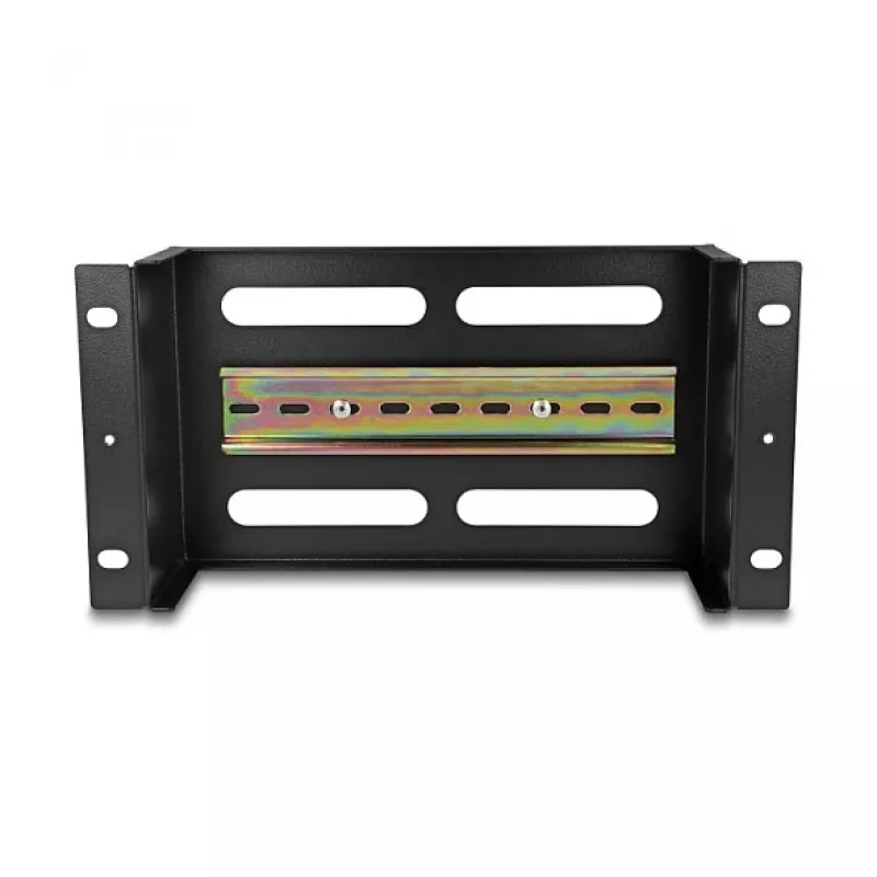 Rack aksesuaras DELOCK 67320 – metalinis uždengimo strypas, juodas, 1 vnt.