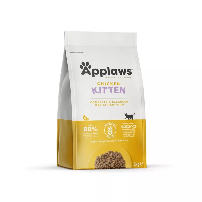 Sausas kačių ėdalas kačiukams Applaws Kitten Chicken 2 kg
