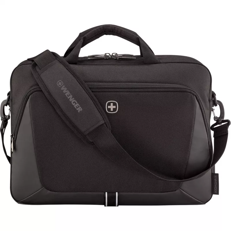 Portfelis Wenger XE 16 juodas, skirtas nešiojamiesiems kompiuteriams iki 40,6 cm (16 inch)