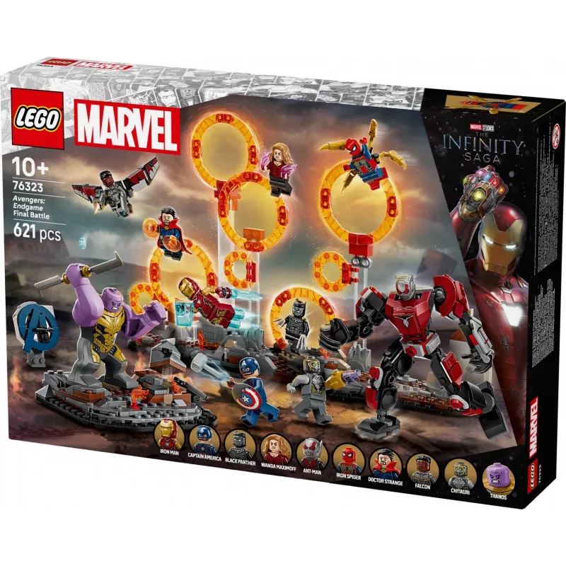 LEGO MARVEL 76323 Avengers: Endgame – Paskutinis mūšis