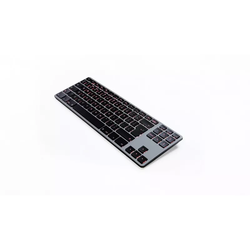 Matias RGB apšviesta aliumininė klaviatūra „Mac Tenkeyless“ kosminė pilka