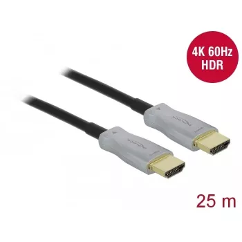Aktyvus optinis HDMI kabelis 4K 60 Hz 25 m DeLOCK 85016